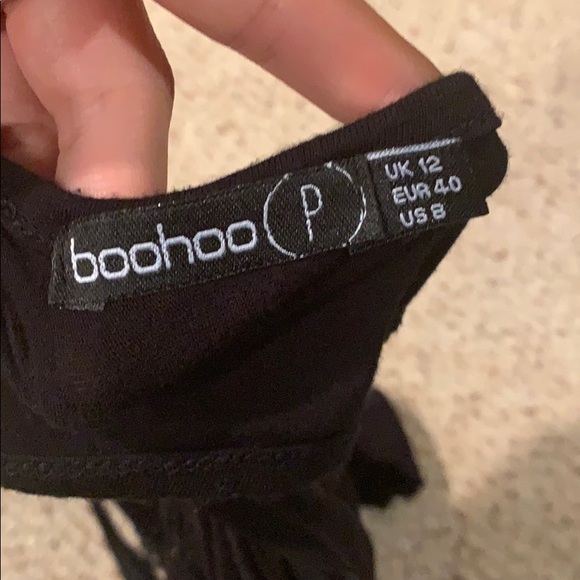 Black deep-v body suit - Picture 3 of 4